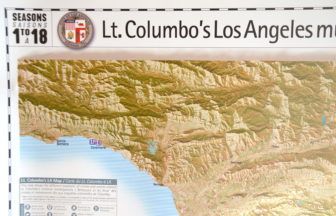 LA map Columbo détail